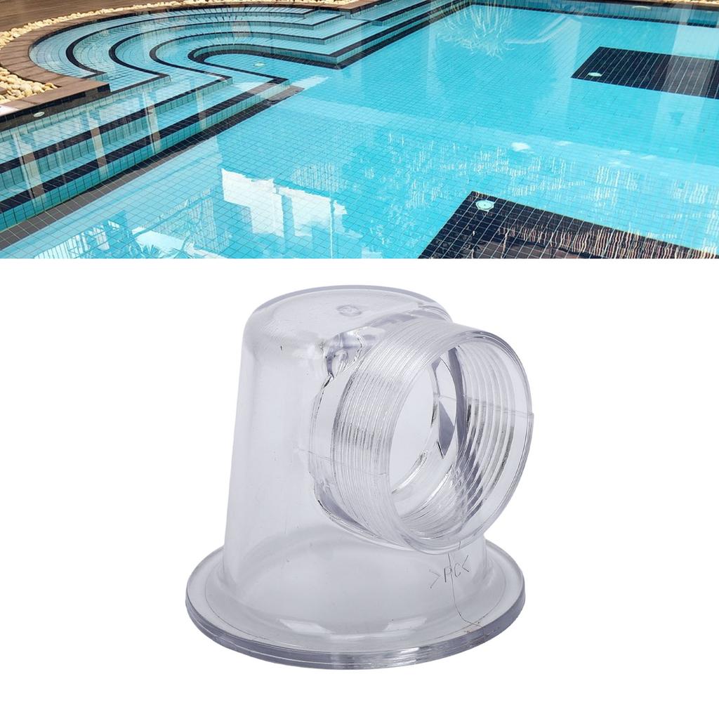 Coperchio Filtro Pre-Filtro Trasparente a Inserimento, Accessorio per Piscina in Materiale PC per Pompe di Circolazione SPS100 SPS75 SPS50 SPS25 con Ispezione Visiva per Manutenzione Rapida