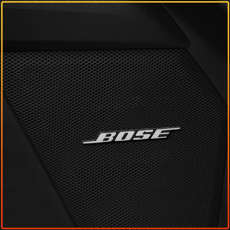 Universelles BOSE Audio Logo Aufkleber Ersatz für alte zerkratzte Auto Lautsprechergitter Stereo Dekor Teile
