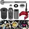 8Pcs 9U-6891 Injector Sleeve Remover Installer Set+9U-7227 Injector Height Tool+J-38587-a Engine Barring Socket
