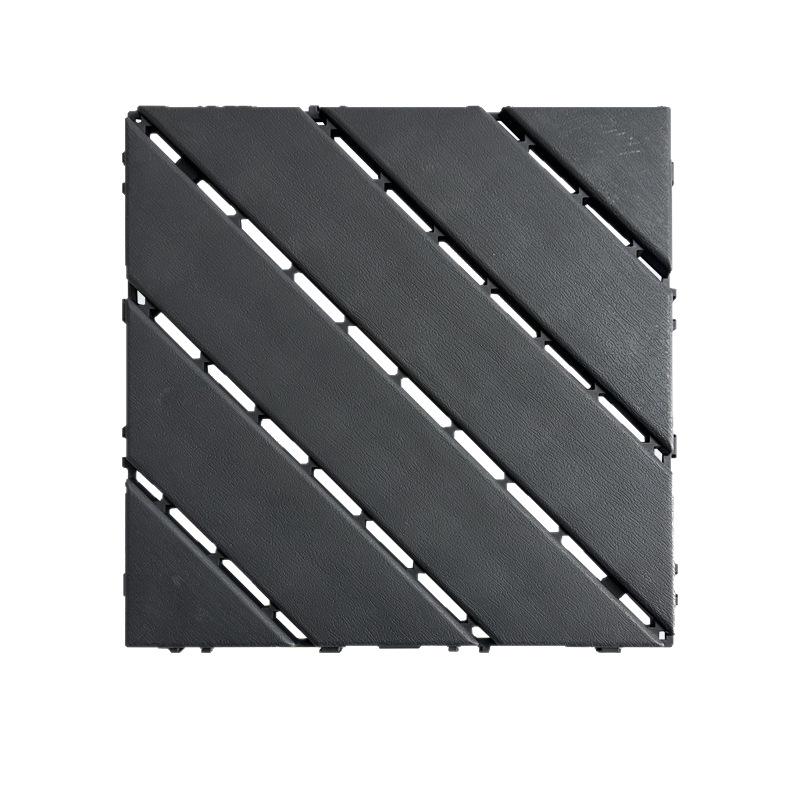 Interlocking WPC Outdoor Flooring - Self-Laying, Anti-Corrosion for Balcony & Courtyard Renovation