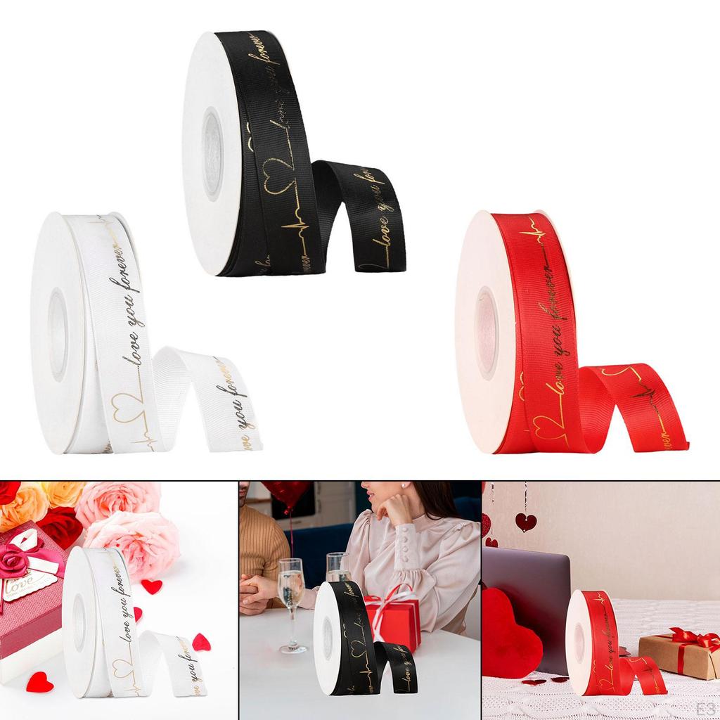 Heart Ribbon for Valentine's Day Crafting And Gift Wrapping