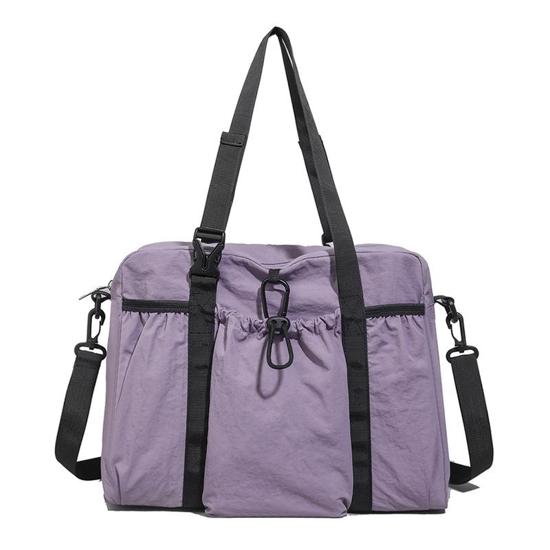 Large capacity leisure sports shoulder bag women's new simple niche messenger bag light messenger bag