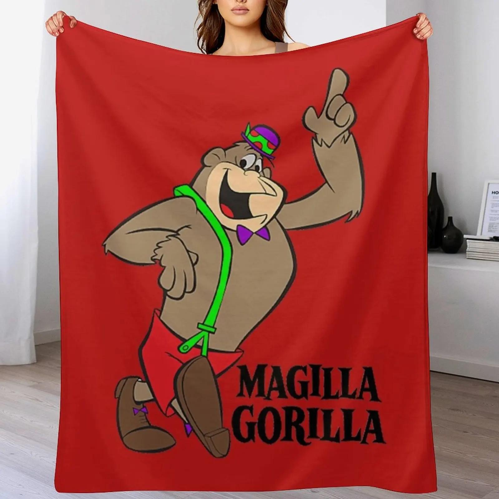 Magilla Gorilla Throw Blanket All Season Soft Lightweight Blanket for Home 102x76cm(40x30in)