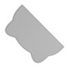 Spill Proof Cat Bowl Mat Soft Anti Slip Silicone Feeding Mat Practical Dog Bowl Mat  Home Use