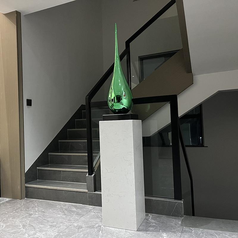 Home Decorations House Sculpture Accessories Nordic Creative Personality Statue Office Bedroom Living Room Water Drop Ornaments