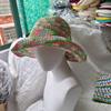 Paper Bucket Woman Knitted Hat Crochet Openwork Cap Flower Beanie Spring Summer French Vintage Literary Hat Collocation Outfit