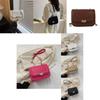 Trendy Chain Crossbody Bag Stylish Summer Small Box Bag Chic Shoulder Purse For Women
