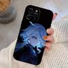 Genshin Impact  Furina Phone Case For iPhone 17,16,15,14,13,12,11 Plus,Pro Max,XS,Soft Silicone Black Cover