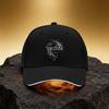 Aesthetic Band Logo Tattoo Pattern Hat, Unisex Printed Baseball Cap Sandwich Duckbill Cap Sports Hat, Suitable for Daily Commuti