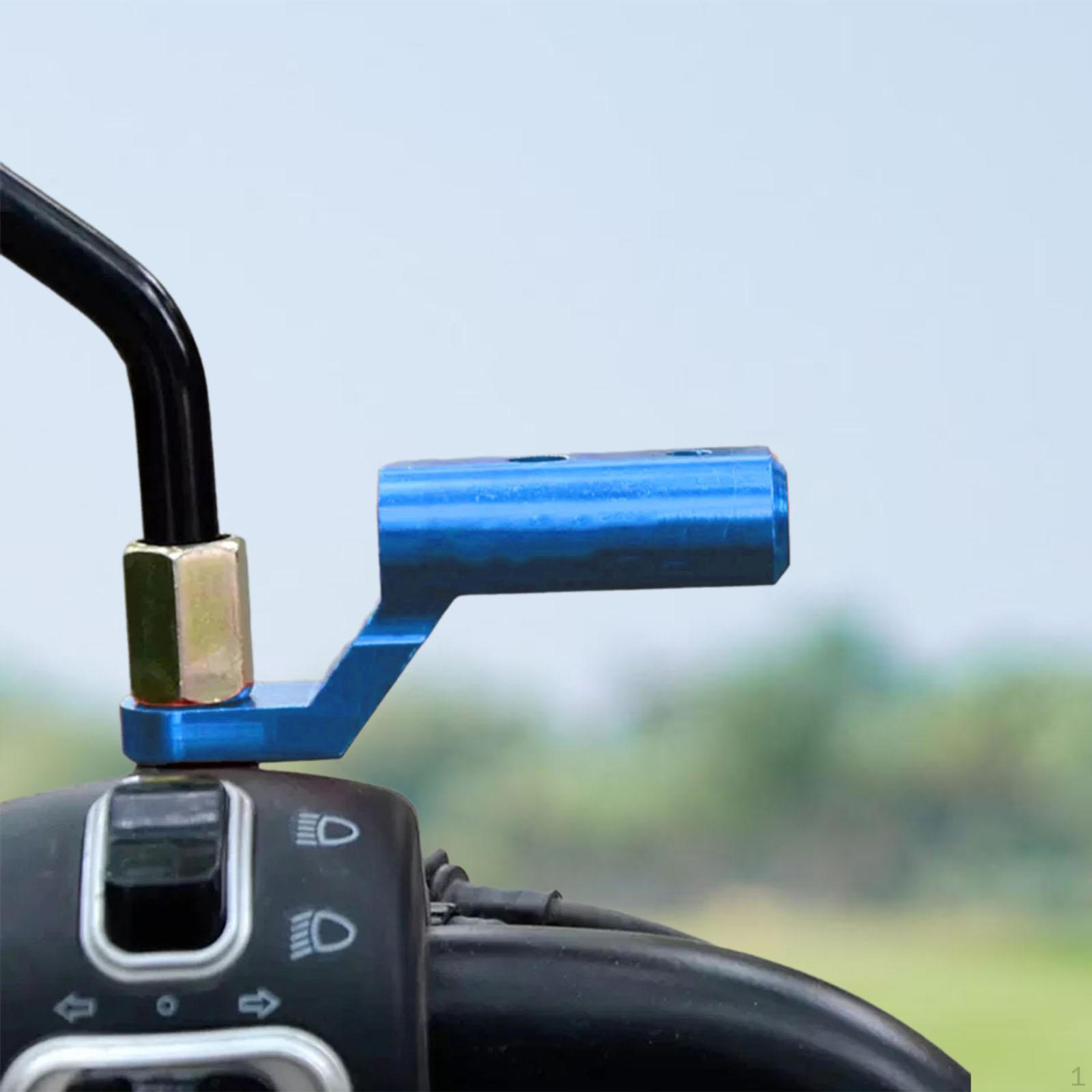 

Удлинитель для зеркала заднего вида для мотоцикла, универсальный удлинитель из алюминиевого сплава, кронштейн для синий