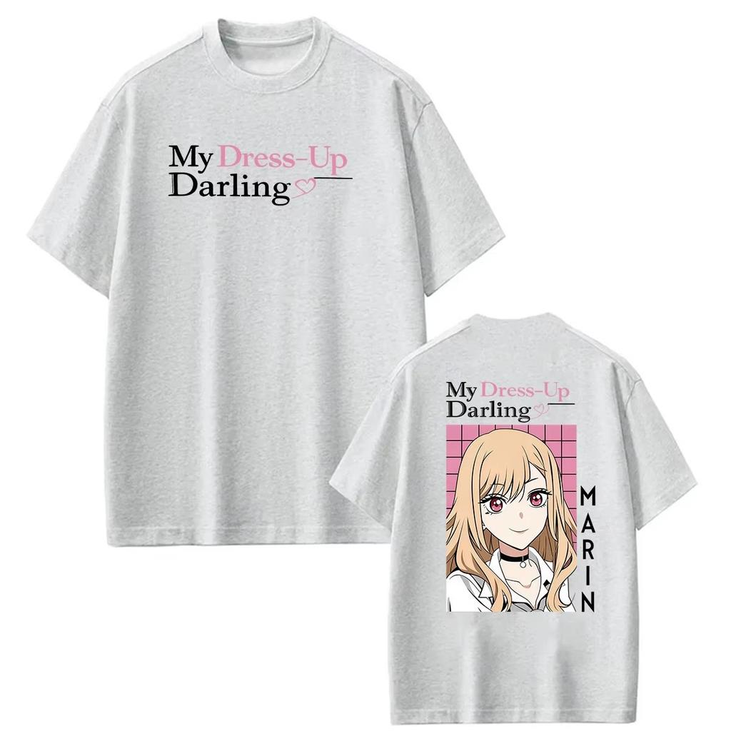 Hot Sale Anime Marin Kitagawa My Dress Up Darling Graphic T Shirts Y2k Unisex Unisex Cute Tshirt Print Crew Neck Casual T Shirt