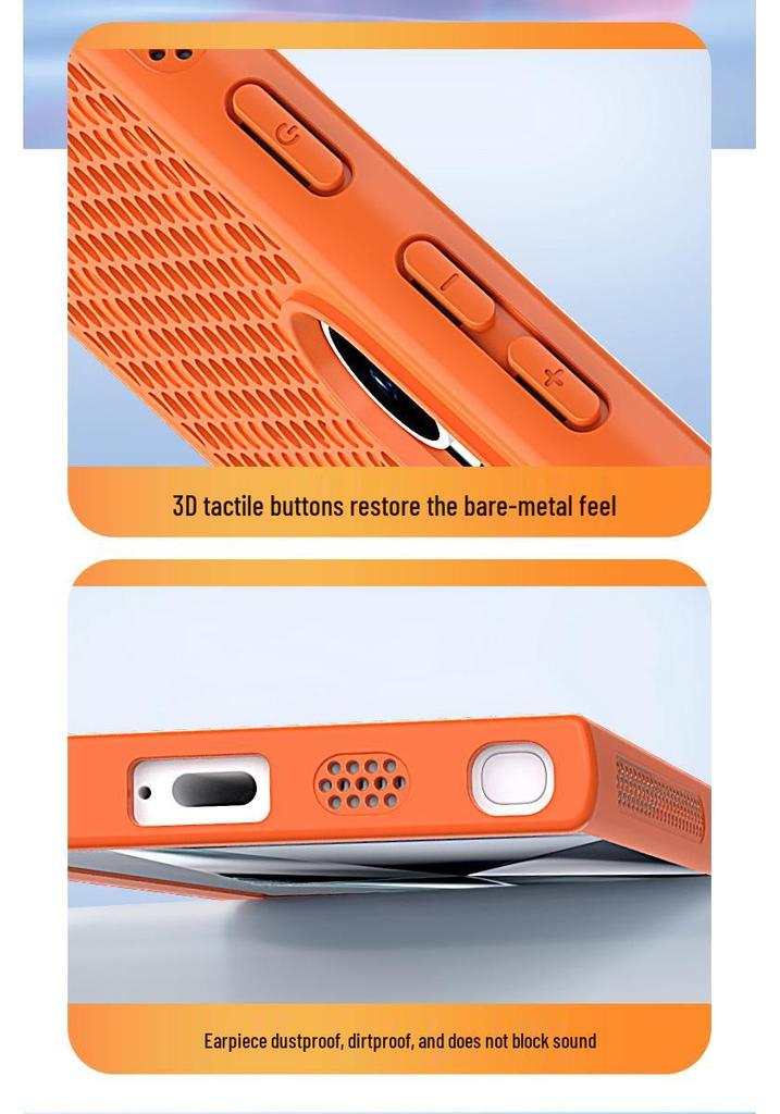 Samsung S26 Ultra Magnetic Heat Dissipation Phone Case, S5 Ultra Breathable & S24 Ultra Drop-Proof Protective Case