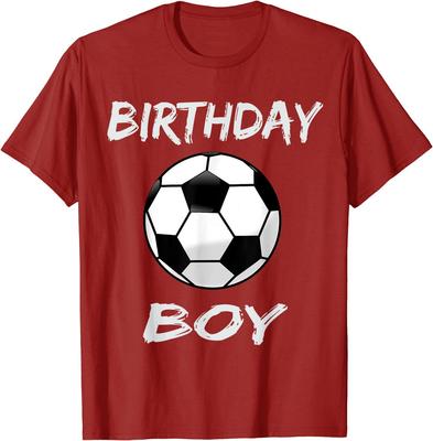 Soccer Birthday Boy Soccer Football Birthday Gift Unisex T-Shirt