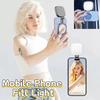 360° Rotation Magnetic Phone Selfie Light 3 Color Folding LED Phone Fill Light  Video Recording