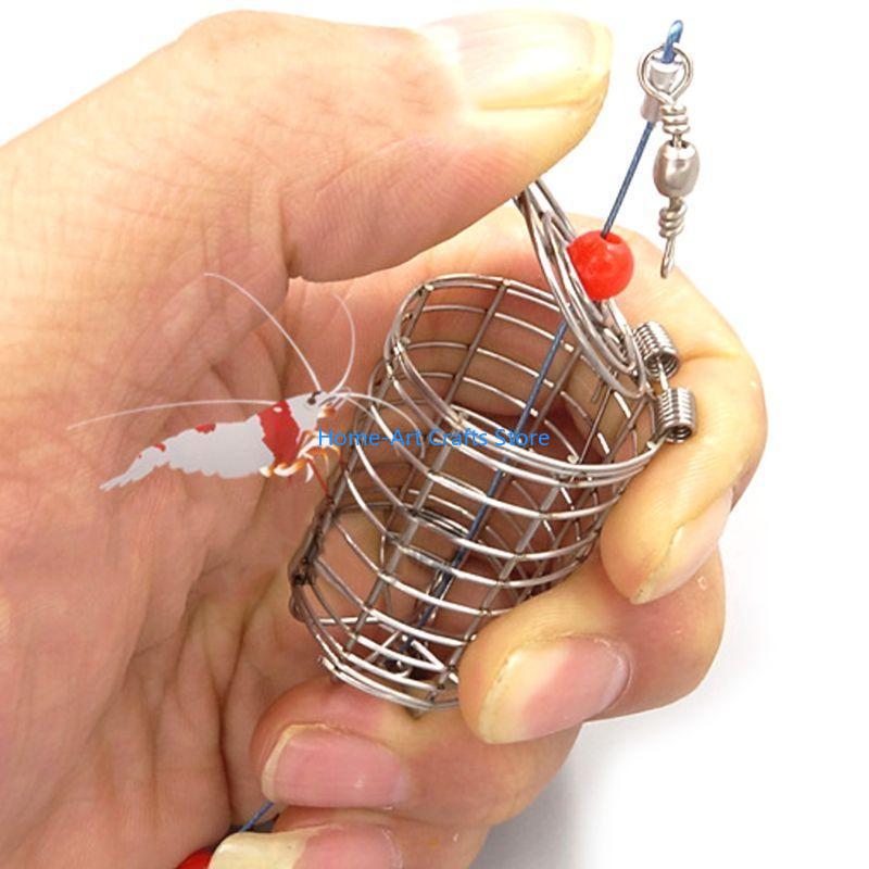 

Y3NA Aquarium Fish for Tank Shrimp Small Bait Feeder Dry Spinach Feeding Cage Stainless Steel серебряный