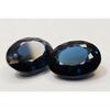 44+ Ct Natural Dark Blue Indicolite Tourmaline Oval Cut Pair Fabulous Gemstone