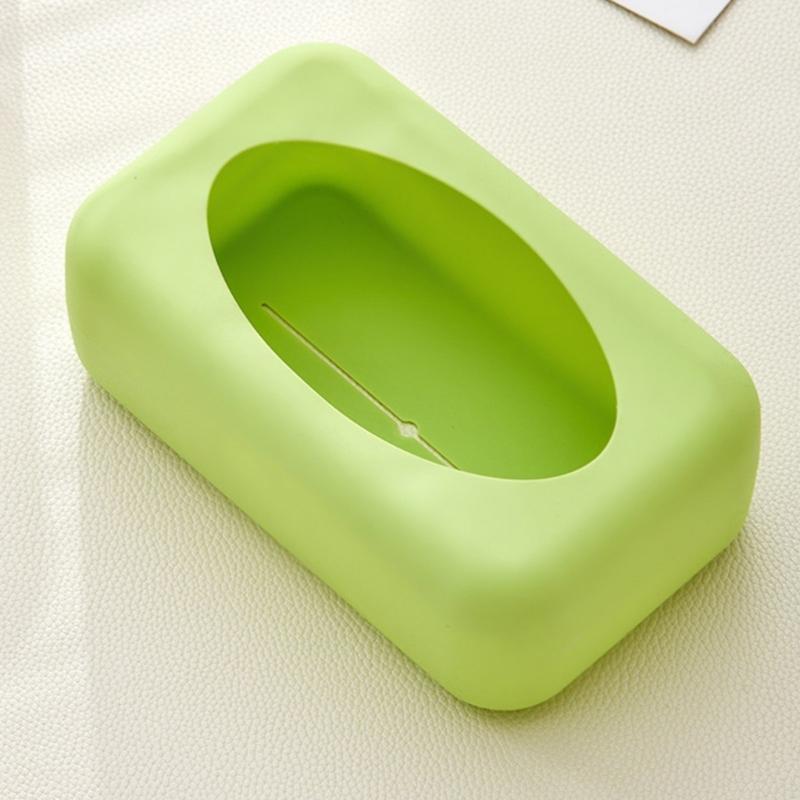 Wasserbeständiger weicher Silikon-Taschentuchspender Papierhandtuchhalter Restaurant-Serviettenetui Küchen-Taschentuch-Organizer