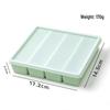 Thickened Silicone Ice Cube Tray with Lid - Easy Demold, Food Grade, Ideal for Baby Food & Large Ice Cubes