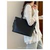 Tote Bag Unisex PU Large Capacity Office Daily