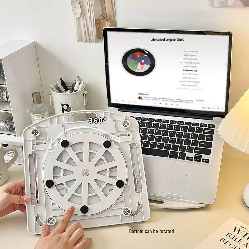 Rotating Adjustable Laptop Stand with Heat Dissipation