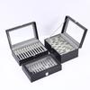 Wooden Desktop Organizer Box With Lid Beads Pens Small Collectibles - Modern Minimalist Storage Case