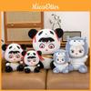 Entzückendes Kreatives Nezha Verwandlungs-Panda Plüschtier Puppe Für Kinder Geschenke Und Sammlerstücke