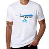 Klm Airlines Tshirt Lightweight Cooling Short Sleeve Tee