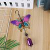 Painted Bell Pendant Vintage Hanging Decoration Blessing Butterfly Wind Chime  Scenic Spot