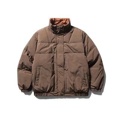 Japanische Retro-Wende-Frühlingsjacke: Hochwertiges Baumwoll-Oberteil mit Stehkragen