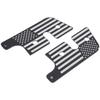Sun Visor Repair Kit, Aluminum Sun Visor Clips Car Accessories Replacement for Jeep Wrangler JK JL Gladiator 2018 To