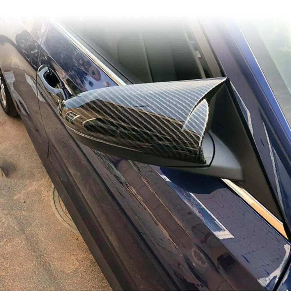 For Hyundai LAFESTA I20 I20N BAYON 2020-2025 Car Rearview Side Mirror Cover Sticker Wing Cap Exterior Door Case Trim Carbon Auto