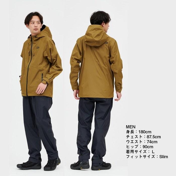 [Daiwa] DR-3324 Rainmax Compact Rain Suit Red L