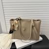 Solid Color Simple Atmosphere Daily Commute Versatile Casual Shoulder Armpit Bag Summer Popular Urban Hand Bag