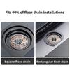 Odor and Insect Proof Sewer Shower Drain Anti-Clogging Drain Sink Strainer  Deodorant