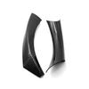 Right Carbon Inner Door Panel Handle Pull Cover Trim For BMW 3 Series E90 04-12
