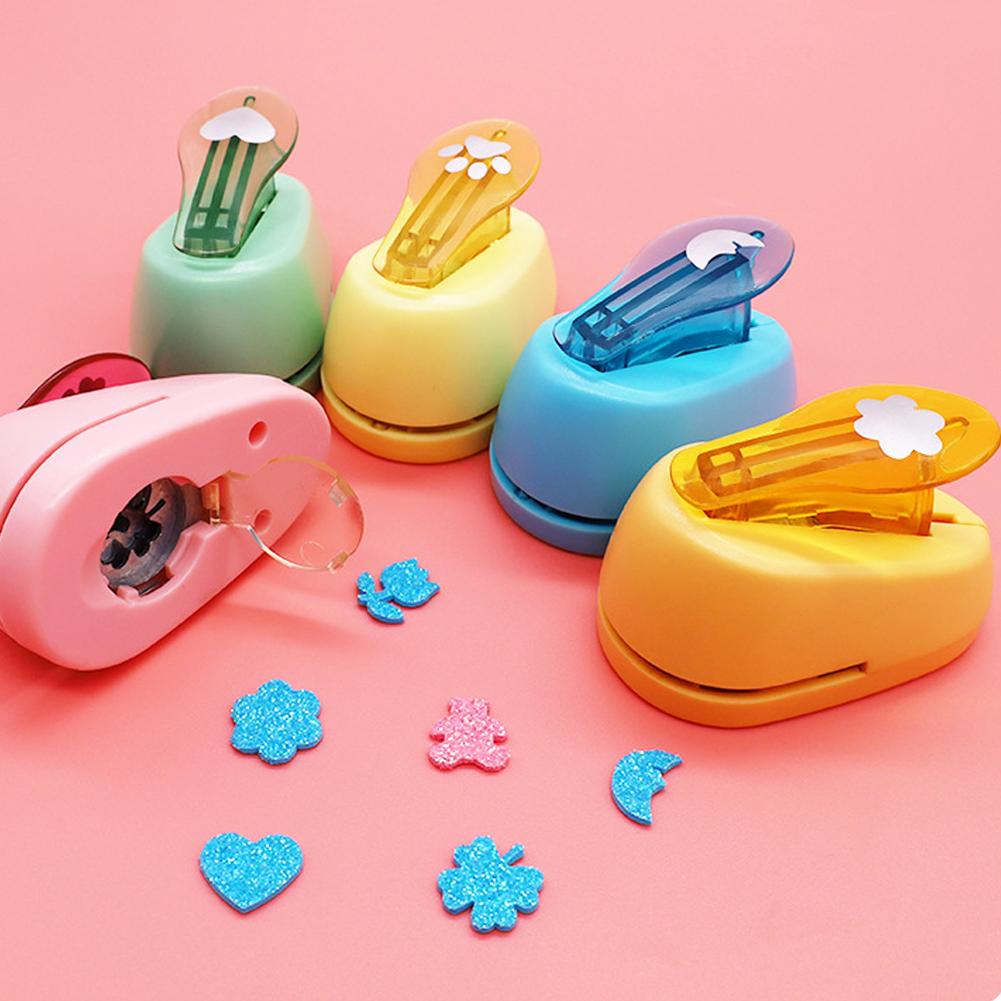 Four-leaf Clover Shaped 7*4.6cm Mini Scrapbook Punches DIY Eva Foam Paper Cutter Craft Hole Puncher Hot Sale Handmade Tool
