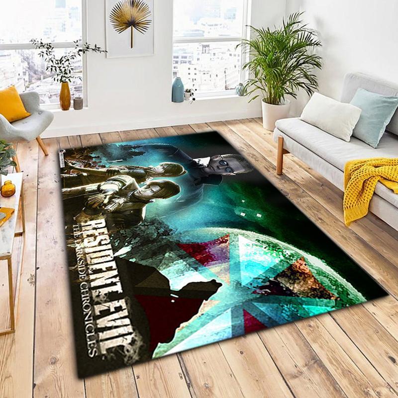 Sci-Fi game Resident Evil, Umbrella Corporation, soft carpet, home living room, office chair pad, door mat, door mat carpet U5