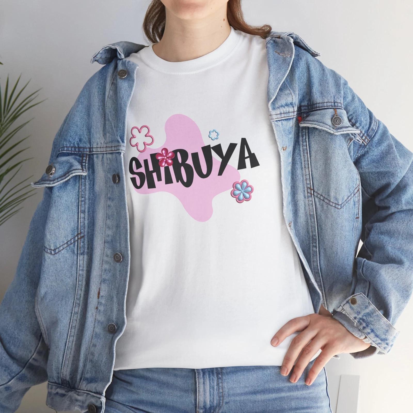 Джиару SHIBUYA Гелевый Цветочный Топ, Кавайная Мода Харадзюку, Милый Японский M