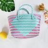 Hand-Woven Portable Picnic Shopping Basket