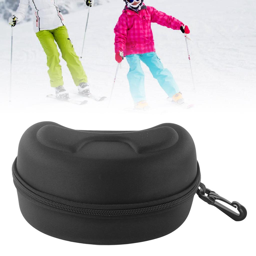 EVA Ski Goggle Case Goggle Storage Case Ski Goggle Storage Case Hard Zippered Storage Case
