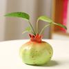 Creative Flowers Vase Pomegranate Shaped Hydroponics Plant Pot Home Ornaments  Home Decor