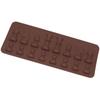 Mini Chess Shaped Ice Chocolate Sugar Cake Decor Silicone Cube Tray Chess Mold Kitchen Tool