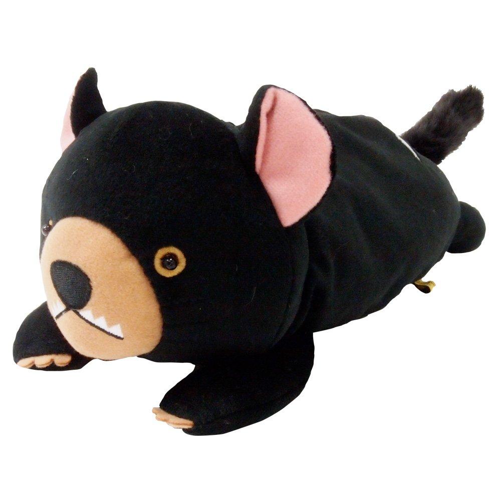 

Big Pencil Case Plush Toy Wombat-san Devil-san