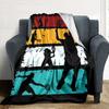 Sport Passion Poster Blanket Blanket Versatile for Couch Sofa Couch Office Bed Picnics Modern Style Gift for Travel, Home, Birthdays  Y12