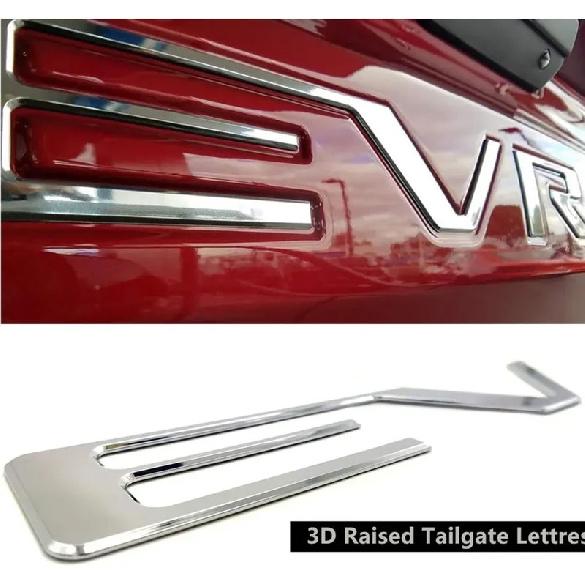Tailgate ABS erts Letters Fit Suitable for Chevrolet Silverado 3D Raised Strong Adhesive Decals Letters Tailgate Emblems