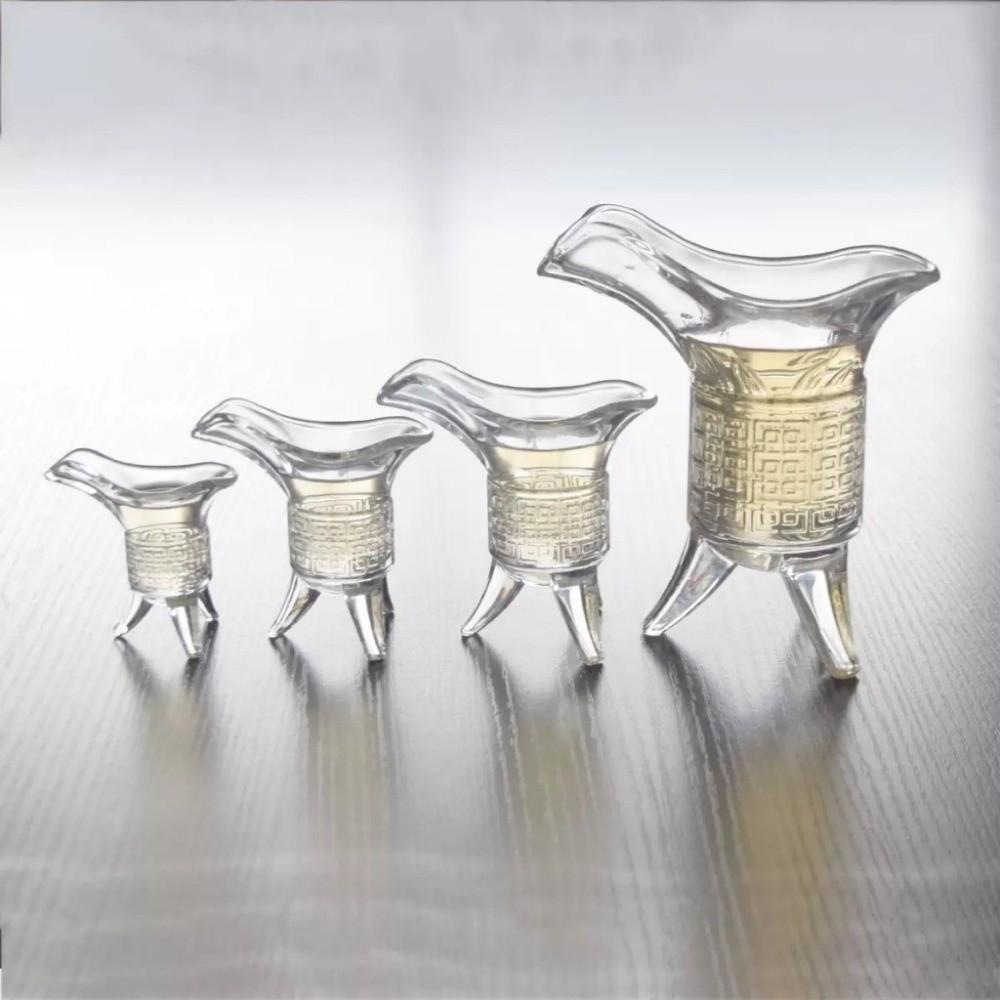 Ancient Crystal Glass Cup Retro Baijiu Cup New Cocktail Cups