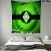 SV Werder Bremen Wandbehang Bedruckte Stoffdecke Dekorative Wandteppiche für Schlafzimmer Wohnzimmer Heimdekoration