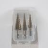 Metric Titanium Step Drill Bits Hexagonal Shank High Speed Steel Cone Hole Cutter Multi Size Drilling for Wood Metal
