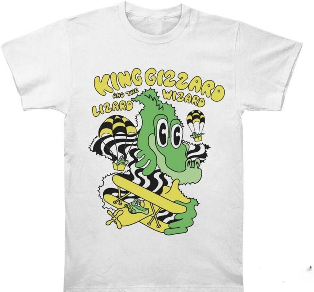 King Gizzard and The Lizard Wizard Band Funny White Shirt