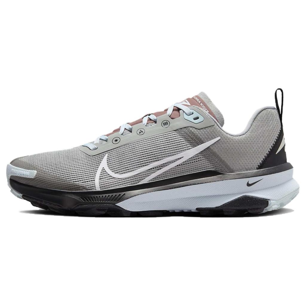 New Nike React Terra Kiger 9 Light Smoke Grey Black Glacier Blue White Women's DR2694-005